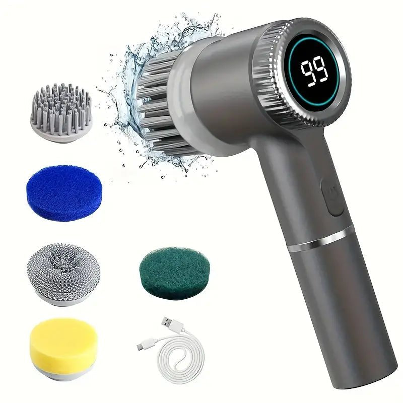Scrub Genius X5 Spazzola Elettrica con Display LCD