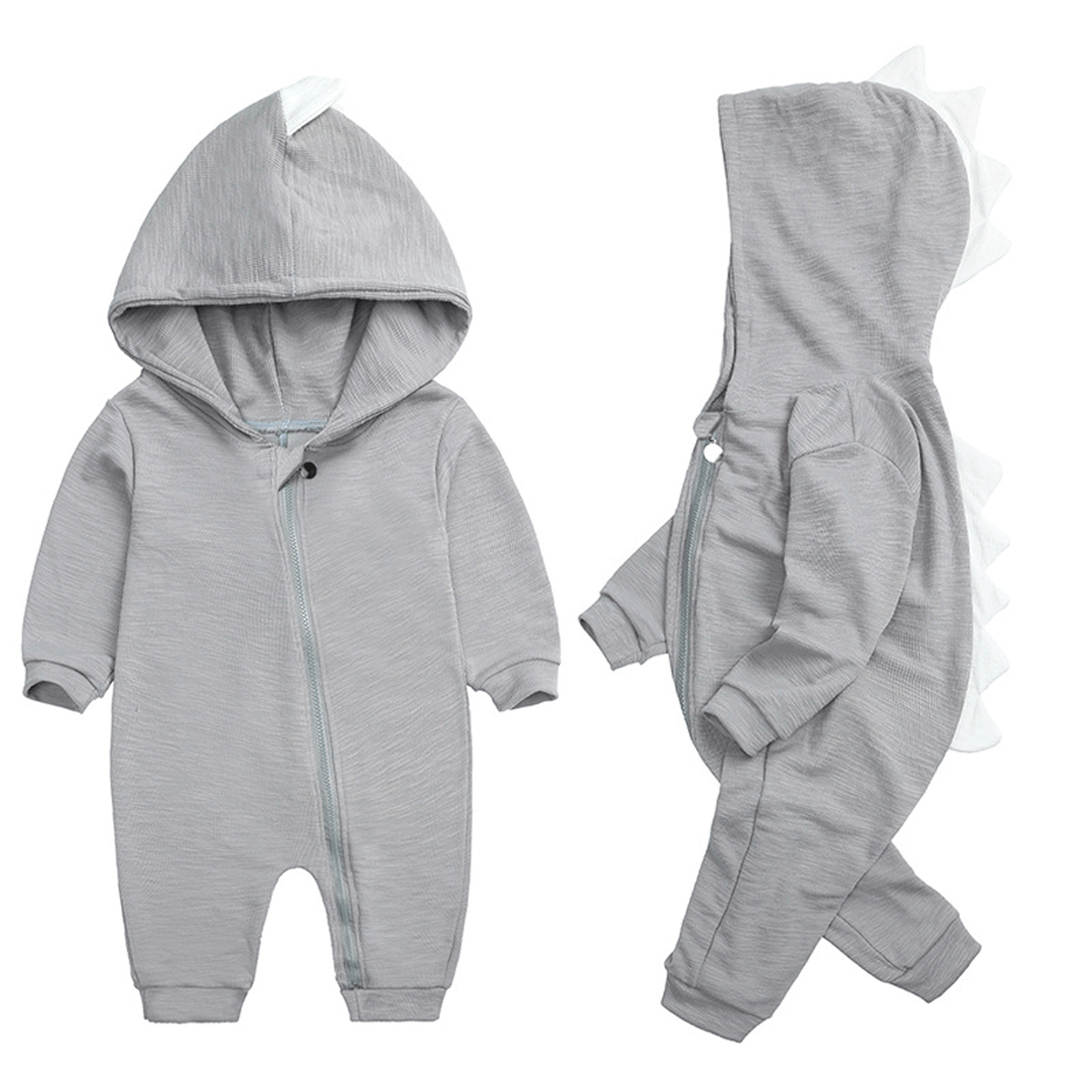 DinoCuddle - Il morbido romper a tema dinosauro per neonati e bambini piccoli