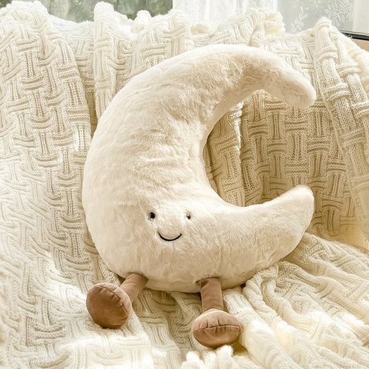 ASTROLUX – Cuscino decorativo con motivo cosmico di sole e luna