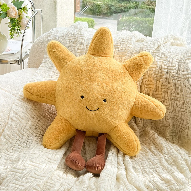 ASTROLUX – Cuscino decorativo con motivo cosmico di sole e luna