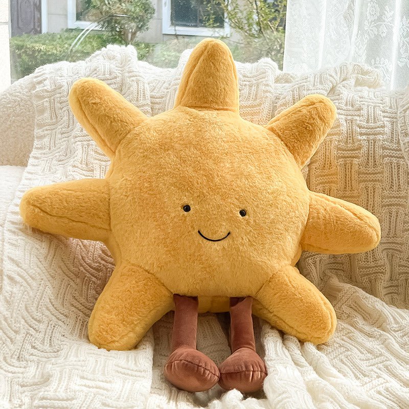 ASTROLUX – Cuscino decorativo con motivo cosmico di sole e luna