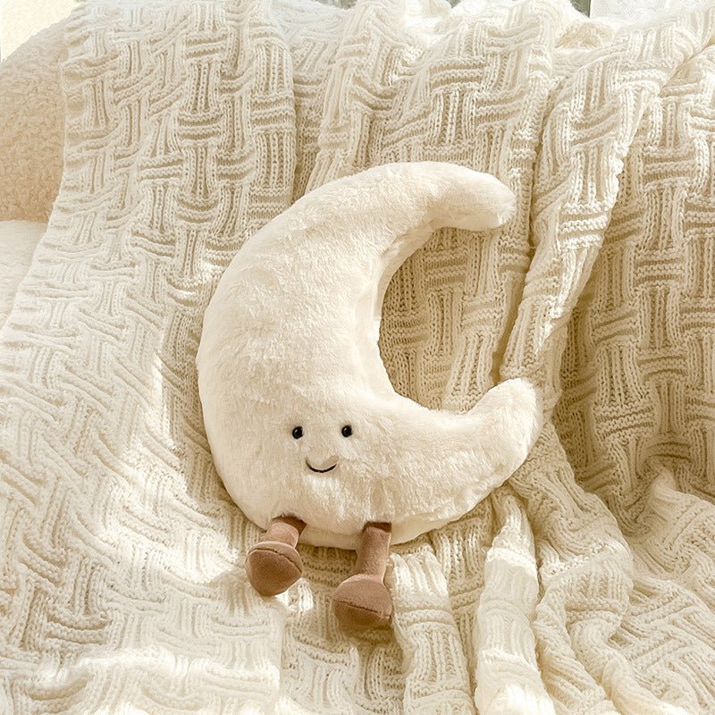 ASTROLUX – Cuscino decorativo con motivo cosmico di sole e luna