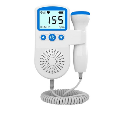 Doppler fetale per il monitoraggio della frequenza cardiaca con rilevatore acustico