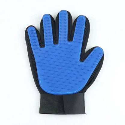 PETCAREGLOVE - guanto per la toelettatura e la rimozione delicata del pelo da gatti e cani