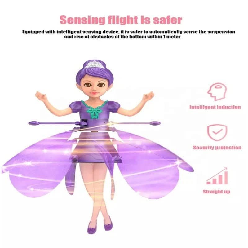LumiWing Flyer - Giocattolo volante magico con simulazione di luci