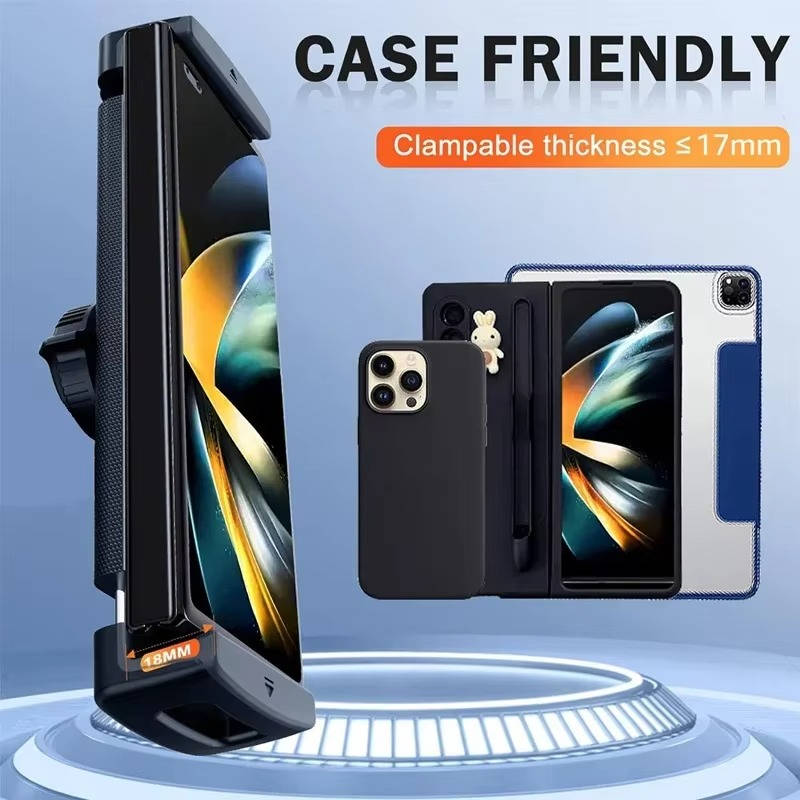 Supporto per tablet sul cruscotto dell'auto, ruotabile a 360°, ventosa