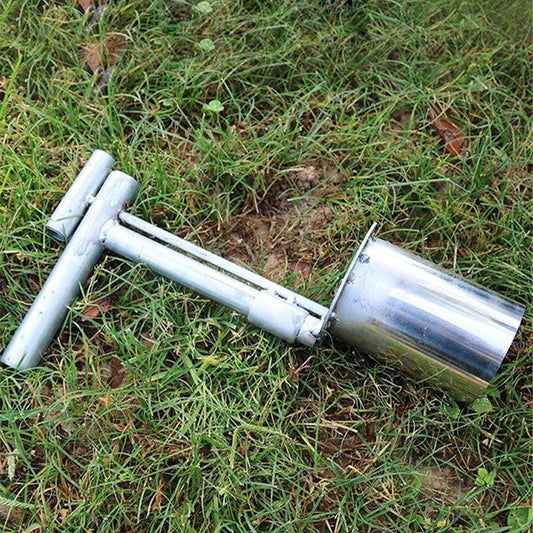 DIGPRO – Foratore per piante in acciaio inossidabile con manico a T ergonomico