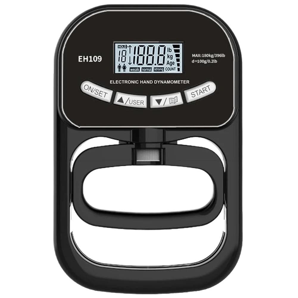 Gripmaster Digital - Dispositivo di misurazione portatile e preciso per la misurazione della forza di presa fino a 120 kg