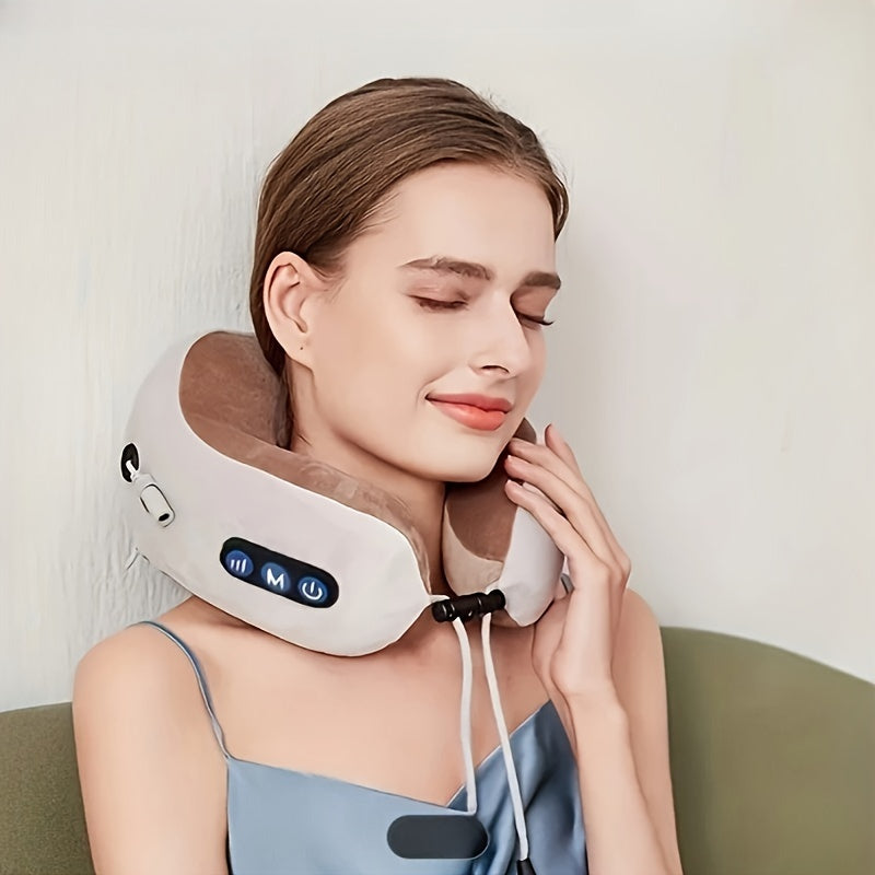 CushionCraft - Cuscino cervicale a forma di U di lusso per il massimo comfort