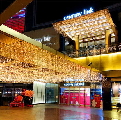 Luci LED Fairy Icicle per esterni – Effetto cascata natalizio