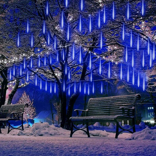 Luci LED Meteorite per giardino – Illuminazione natalizia impermeabile