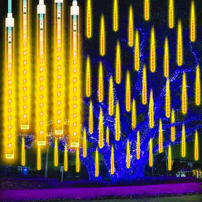 Luci LED Meteorite per giardino – Illuminazione natalizia impermeabile