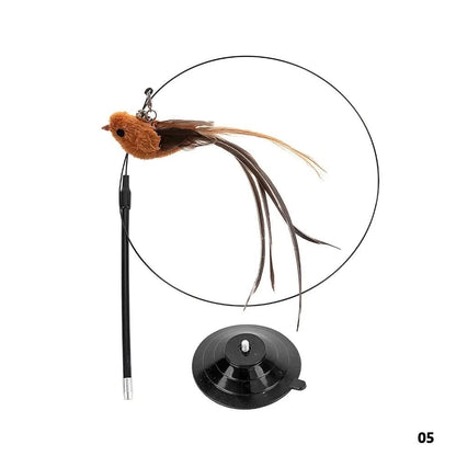 WINGWHIRL – Giocattolo interattivo per gatti con ali svolazzanti