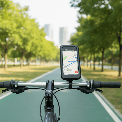 VELOCASE – Porta per smartphone impermeabile da bicicletta con funzione protettiva