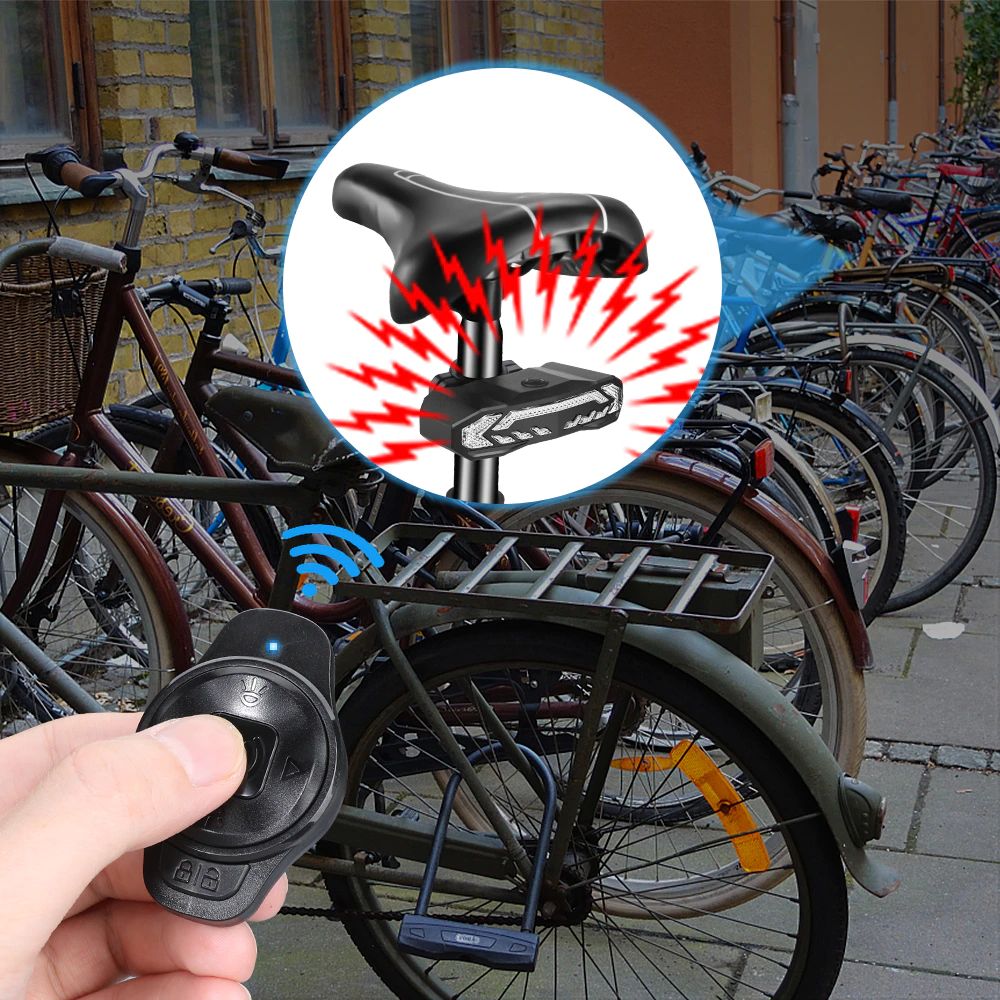 VELOALERT – Luce posteriore intelligente per bicicletta con funzione di allarme inclusa nelle specifiche