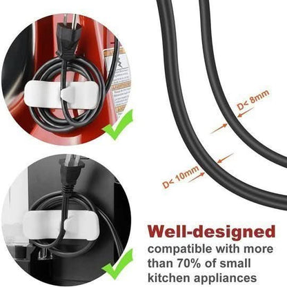 CordKeep porta-cavi da cucina - tenuta robusta e organizzazione intelligente per frullatore, tostapane e altri elettrodomestici