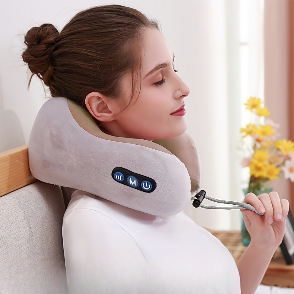 CushionCraft - Cuscino cervicale a forma di U di lusso per il massimo comfort