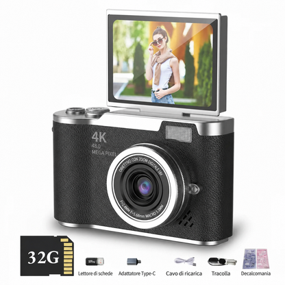 Fotocamera 48MP per selfie e viaggi