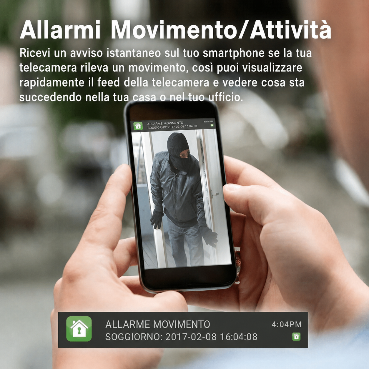 Telecamera nascosta nel caricatore USB WiFi
