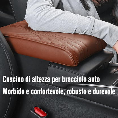 Cuscino per Bracciolo Auto - Comfort in Pelle Premium