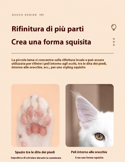 Tosatrice Grande per Pelo di Animali (Impermeabile & LED)