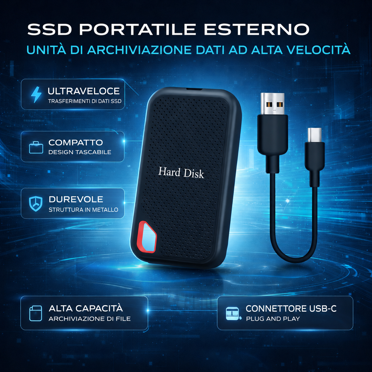 Prestazioni elevate per il trasferimento dati