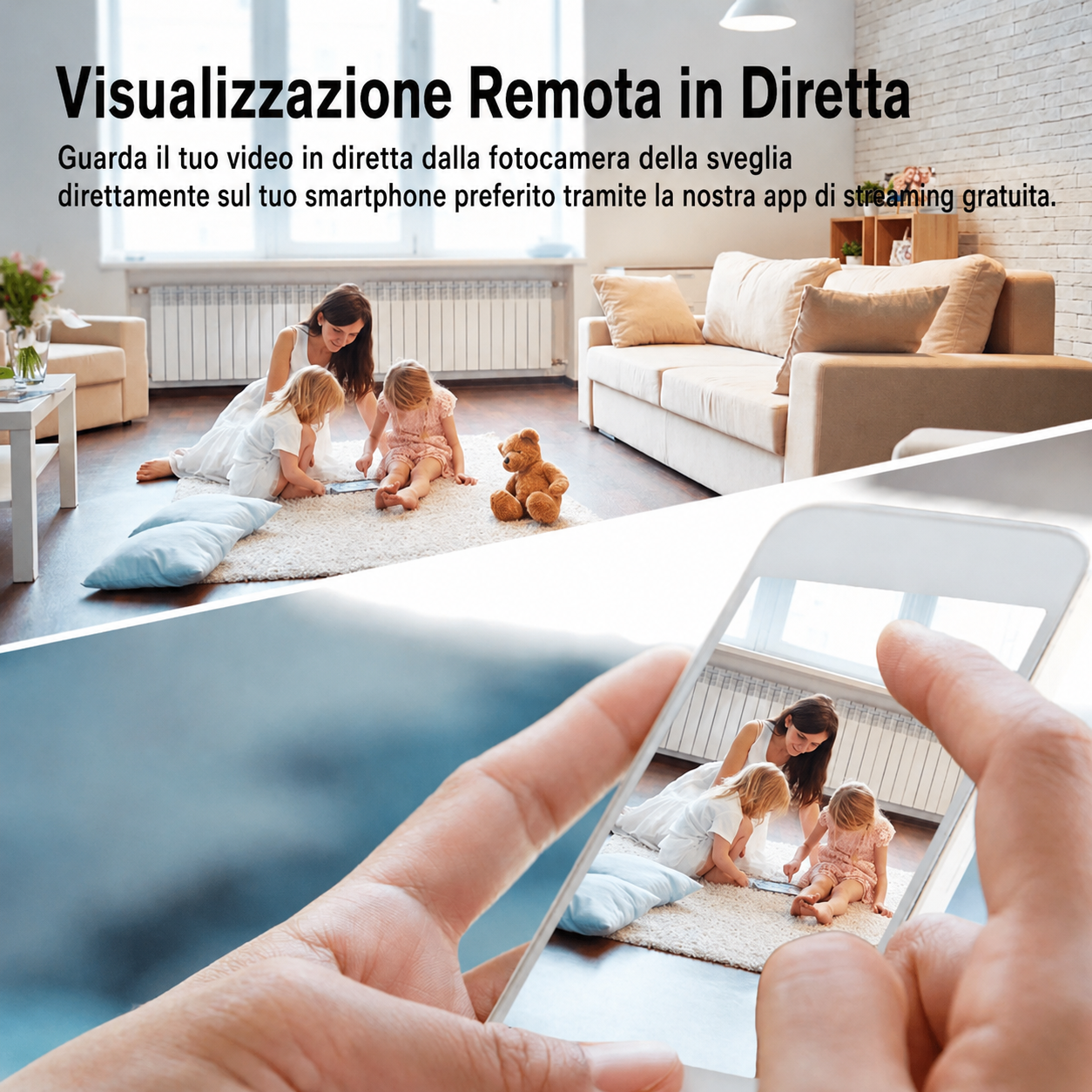 Telecamera nascosta nel caricatore USB WiFi