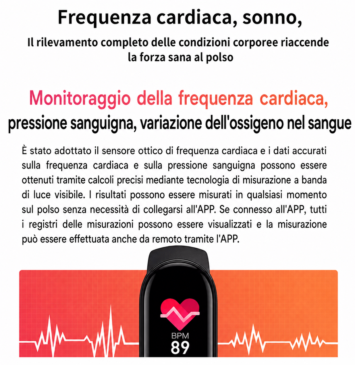 Monitoraggio del sonno tramite smartwatch