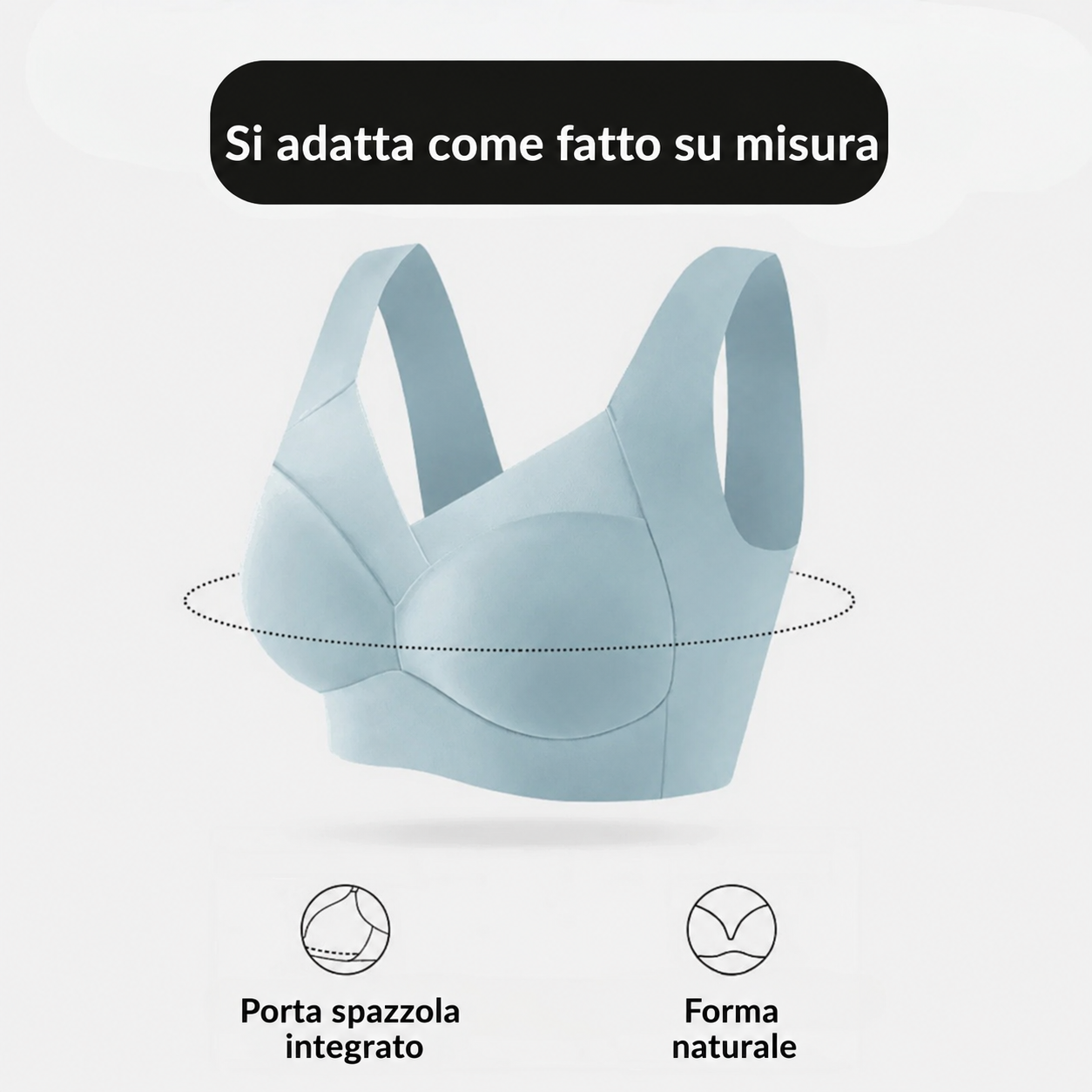 Reggiseno Komfina senza cuciture per massimo comfort