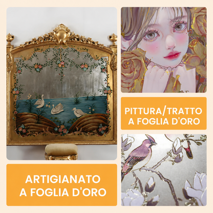 Applicazione GoldLuxe su legno