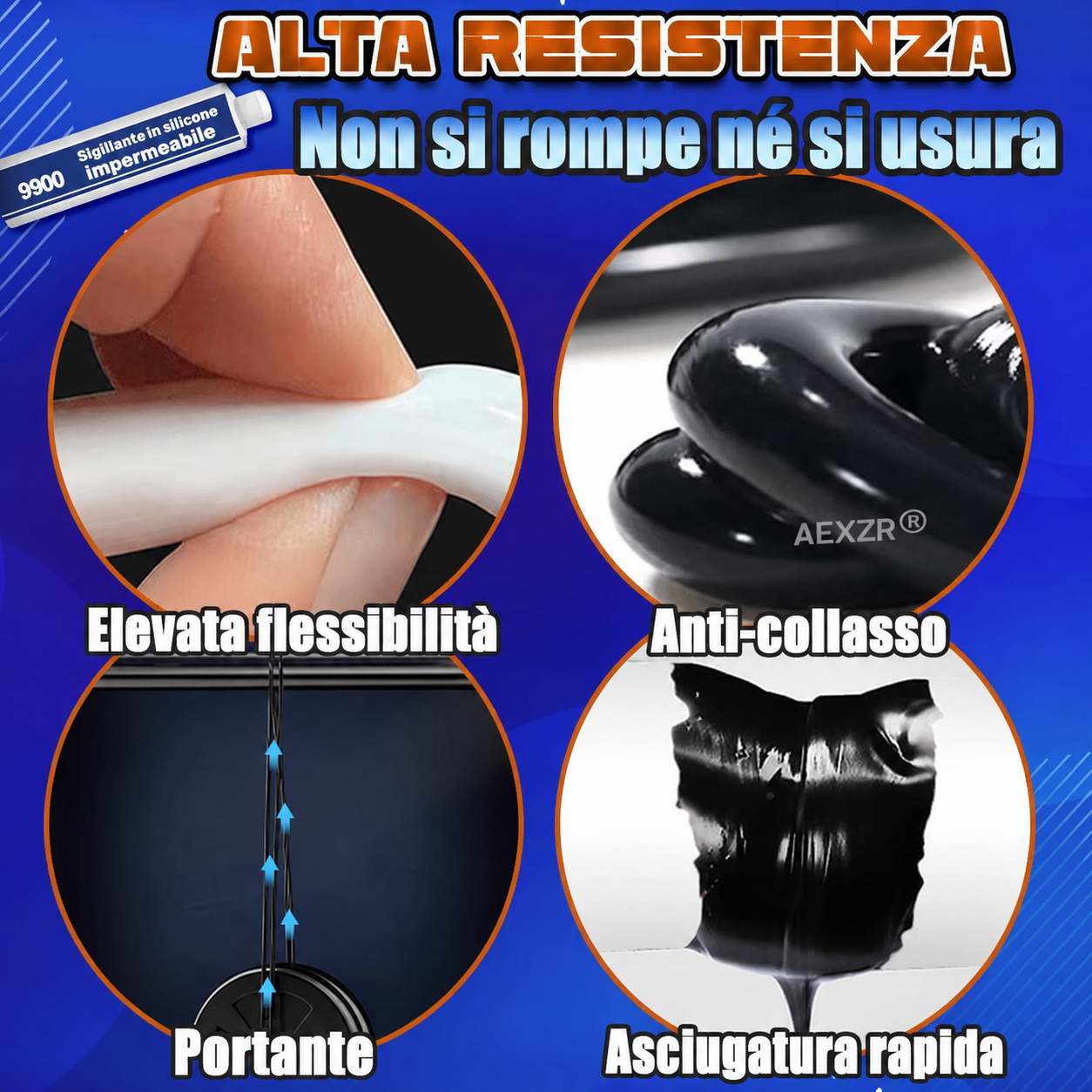 Sigillante | Sigillante in silicone impermeabile | Resistente alle intemperie | SealPro