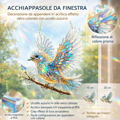 Ornamento da finestra in acrilico trasparente