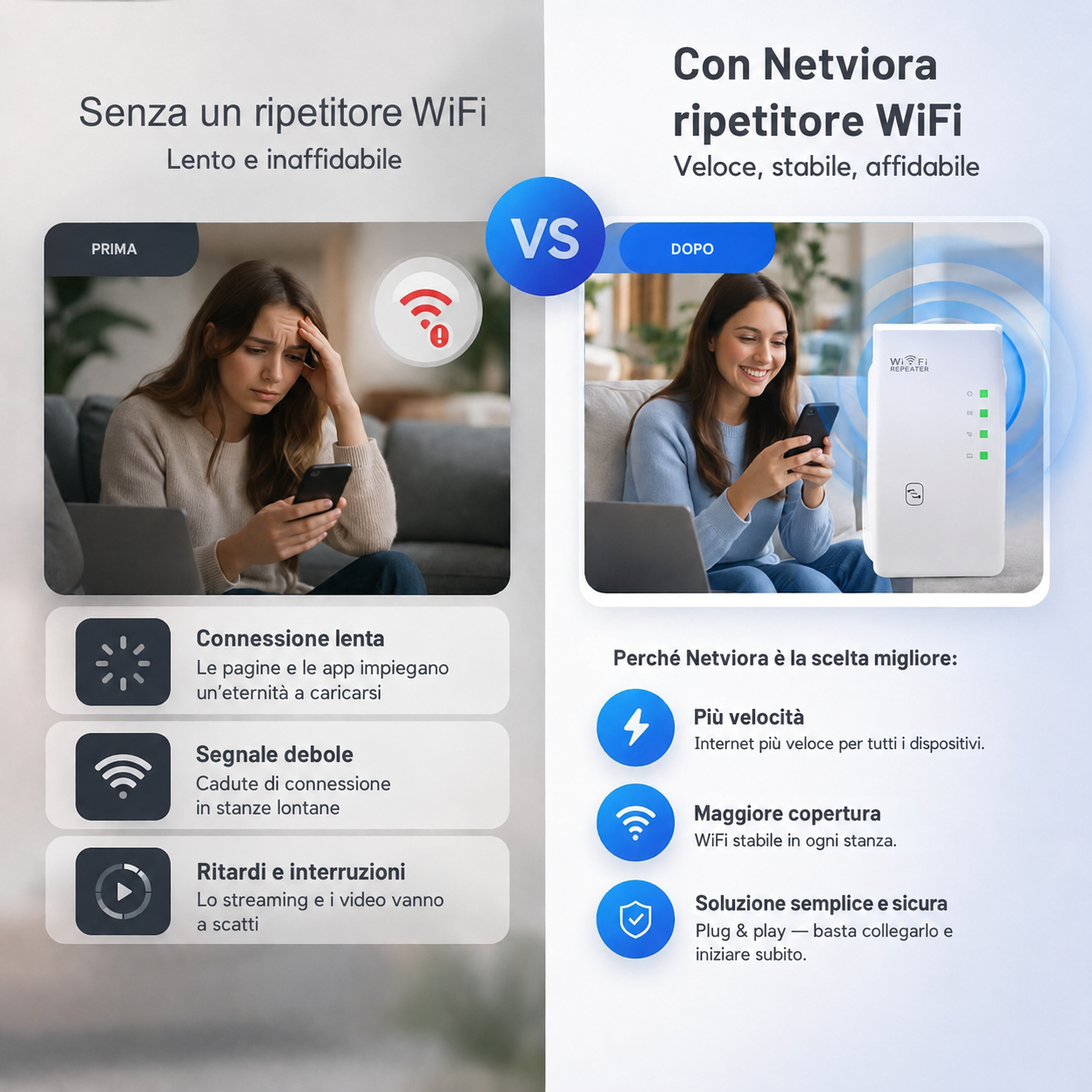 Ripetitore WiFi WiFiora