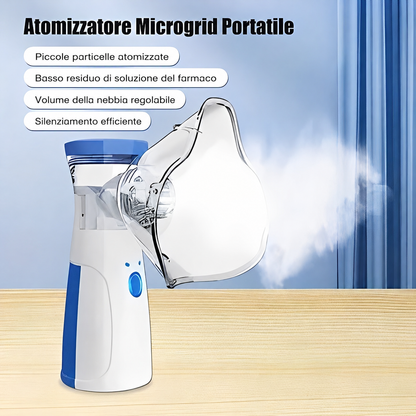 Nebulizzatore portatile con costruzione durevole in ABS