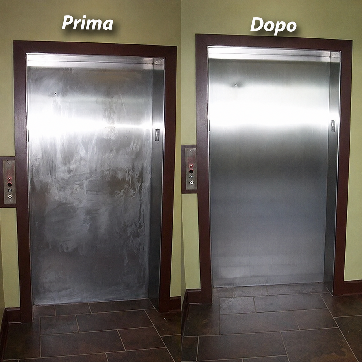 Rimuovi Graffi in Acciaio Inossidabile