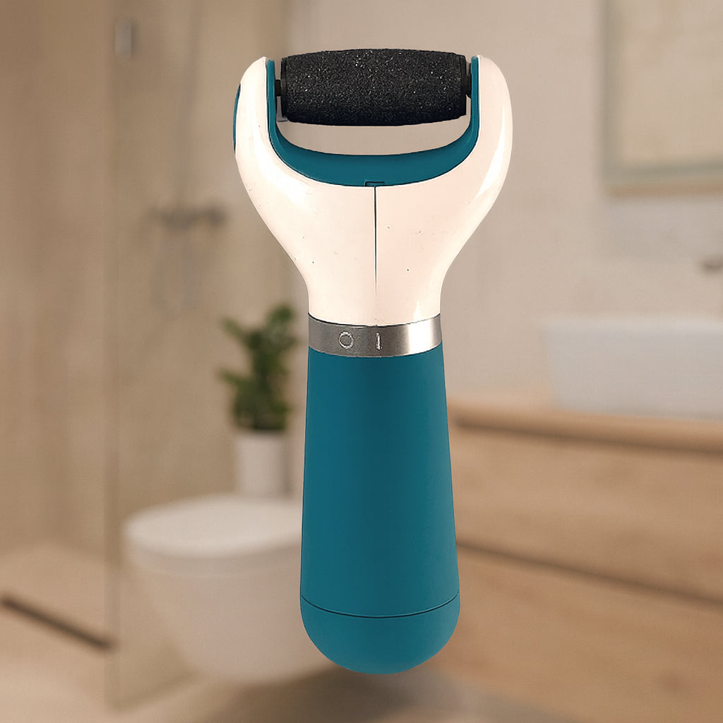 Utilizzo della raspa elettrica sui piedi