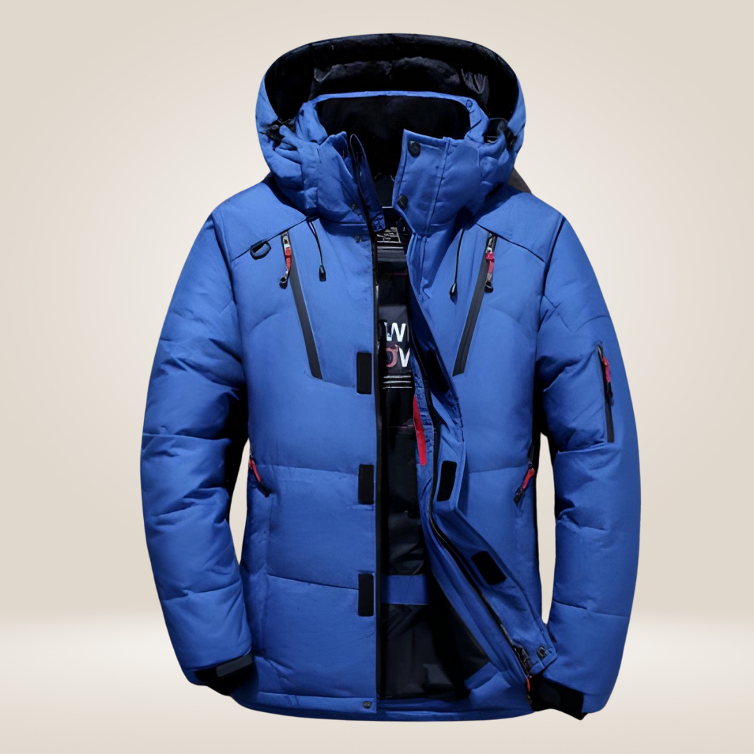 Giacca invernale da uomo Nordfall Parka – Cappotto impermeabile e antivento foderato in pile spesso