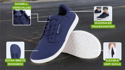CASUAL-BUNDLE: Casual Prime + 2x Calze Barefoot + Solette OrthoMax GRATIS