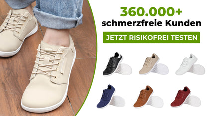 CASUAL-BUNDLE: Casual Prime + 2x Calze Barefoot + Solette OrthoMax GRATIS