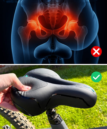 Pacchetto Comfort per Bicicletta: Scarpe Barefoot + Sella da Bici