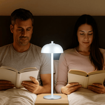 TOUCHLUX – Lampada da tavolo wireless con controllo tattile e batteria da 40 ore