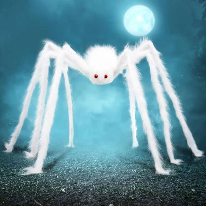 Decorazione di Halloween Ragno Gigante con LED per Esterno - Immagine 4