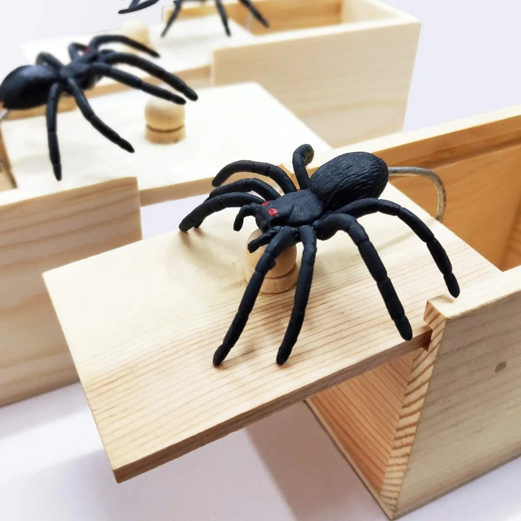 Decorazione Divertente di Halloween, Scatola Ragno