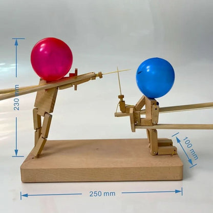BattleBamboo set da gioco - con cannoni e palloncini per battaglie di festa entusiasmanti