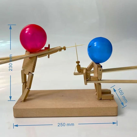 BattleBamboo set da gioco - con cannoni e palloncini per battaglie di festa entusiasmanti