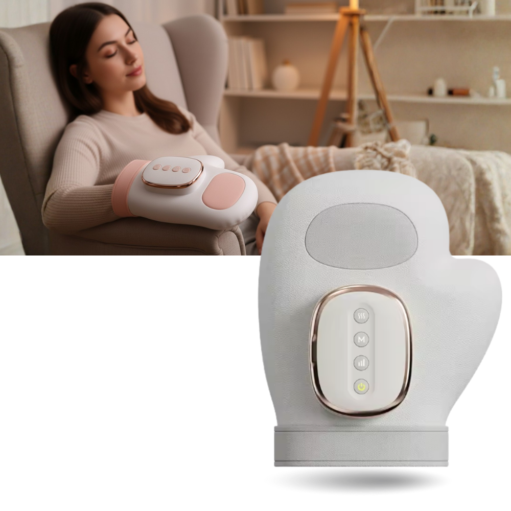 Guanto da massaggio a compressione termica