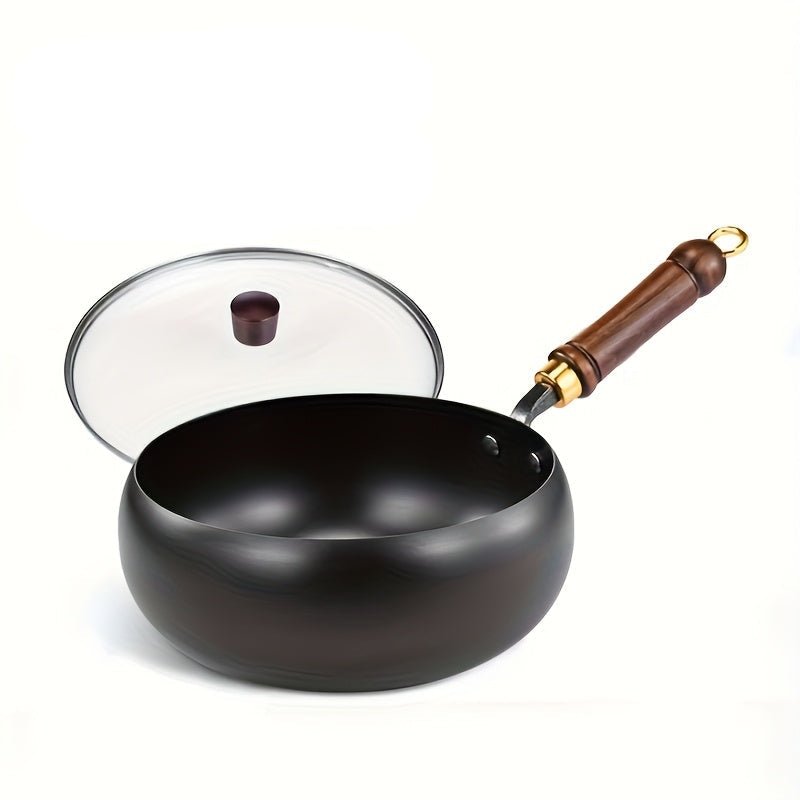 COOKVAULT – Padella in ghisa pesante con coperchio