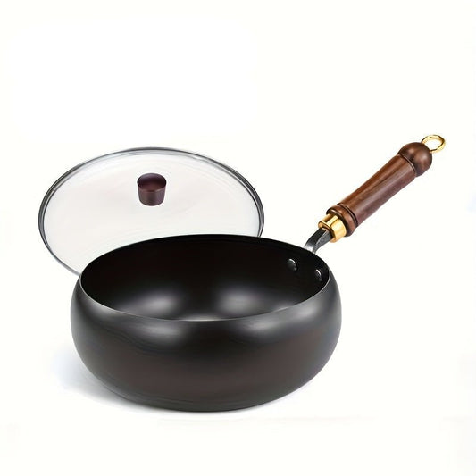 COOKVAULT – Padella in ghisa pesante con coperchio