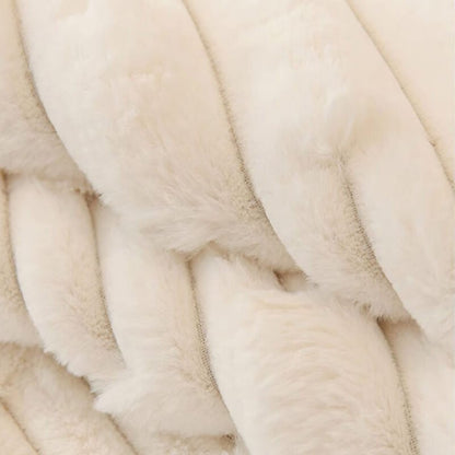 Copridivano in Peluche a Righe per Mobili
