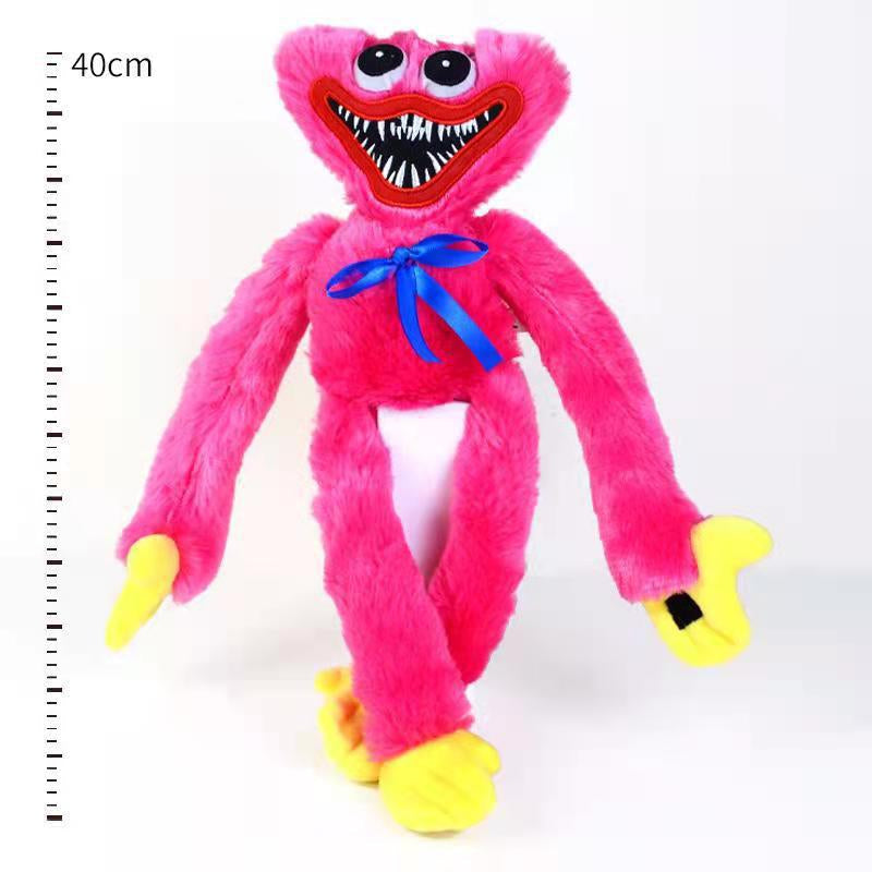 Dettaglio delle cuciture del Giocattolo di Peluche Huggy Wuggy